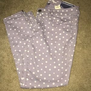 Jegging Ankle jeans with detail on ankle